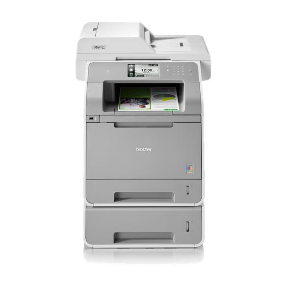 Brother MFCL9550CDWT multifunksjon farge laserskriver front